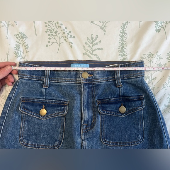 Draper James 2-Pocket Denim Skirt, size 2, NWOT - Picture 9 of 10